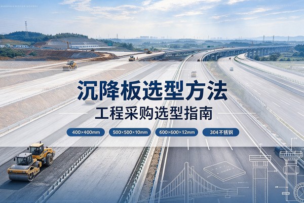 化德沉降板选择方法