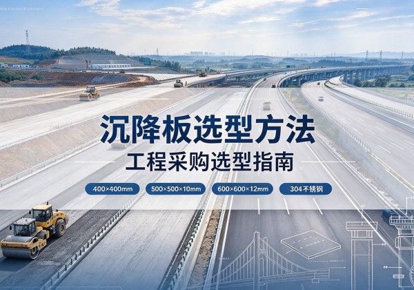 化德沉降板选择方法