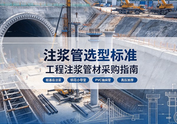 化德注浆管选型标准